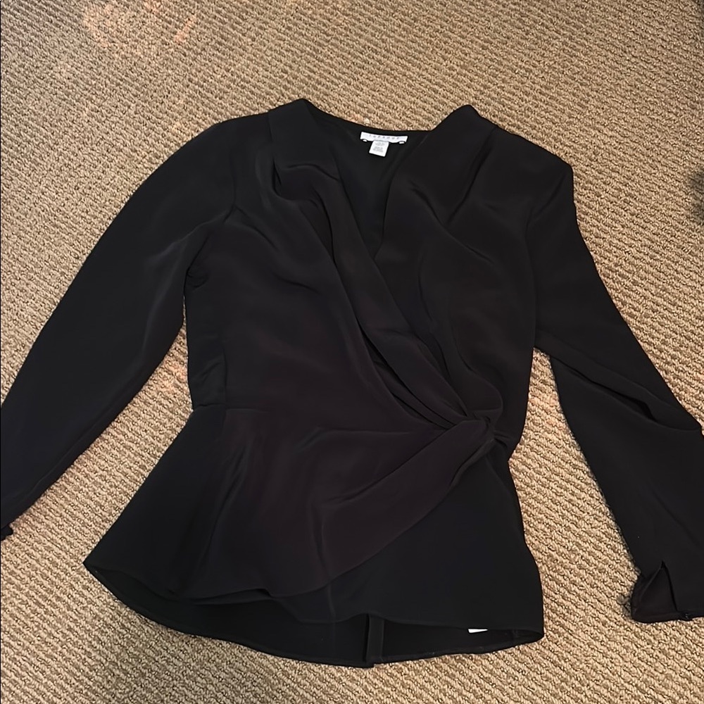 V neck dress shirt